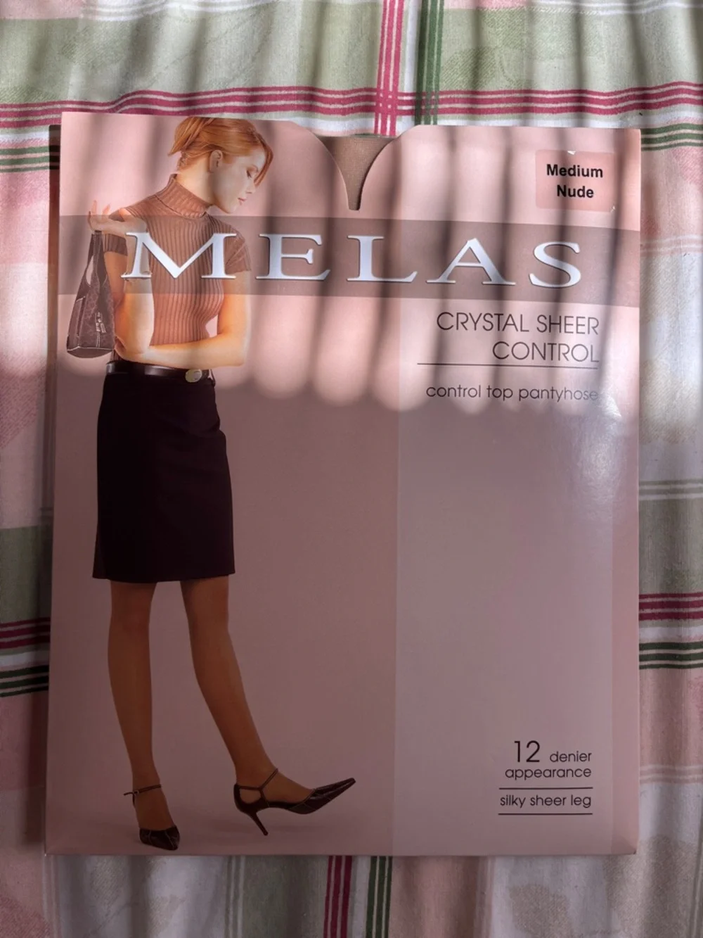 Melas Crystal Sheer Control Pantyhose - Nude (Medium)